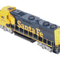 Athearn G65604 HO Santa Fe GP39-2 Phase I Diesel Locomotive w/DCC & Sound #3614