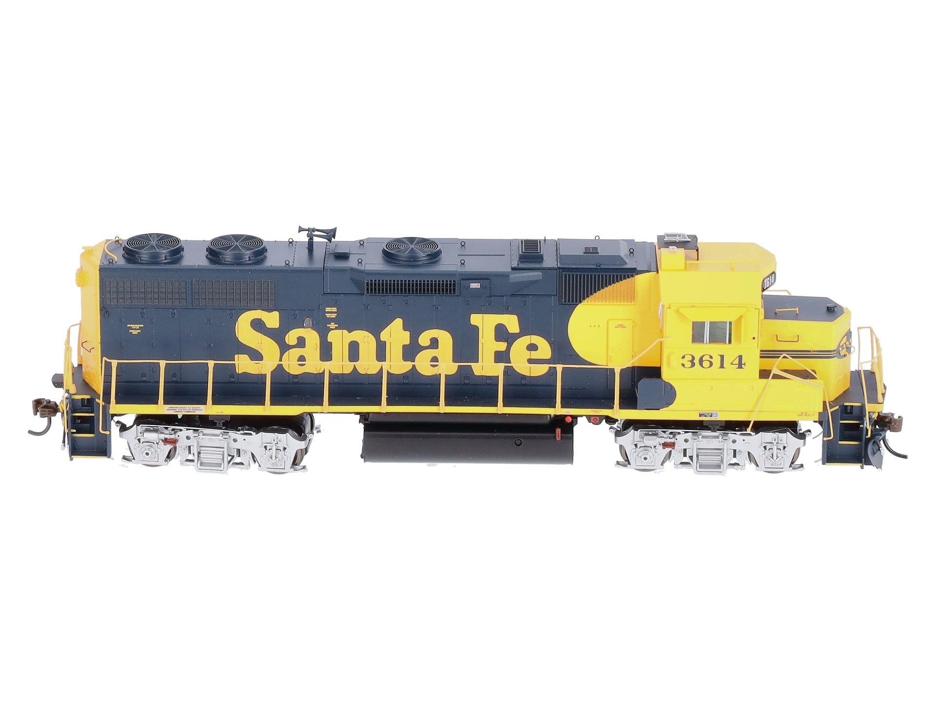 Athearn G65604 HO Santa Fe GP39-2 Phase I Diesel Locomotive w/DCC & Sound #3614