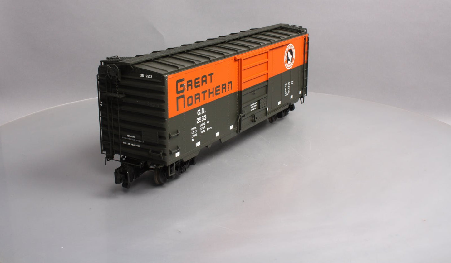 USA Trains R19205B G Great Northern 40 Ft. PS-1 Simulated Steel Box Car