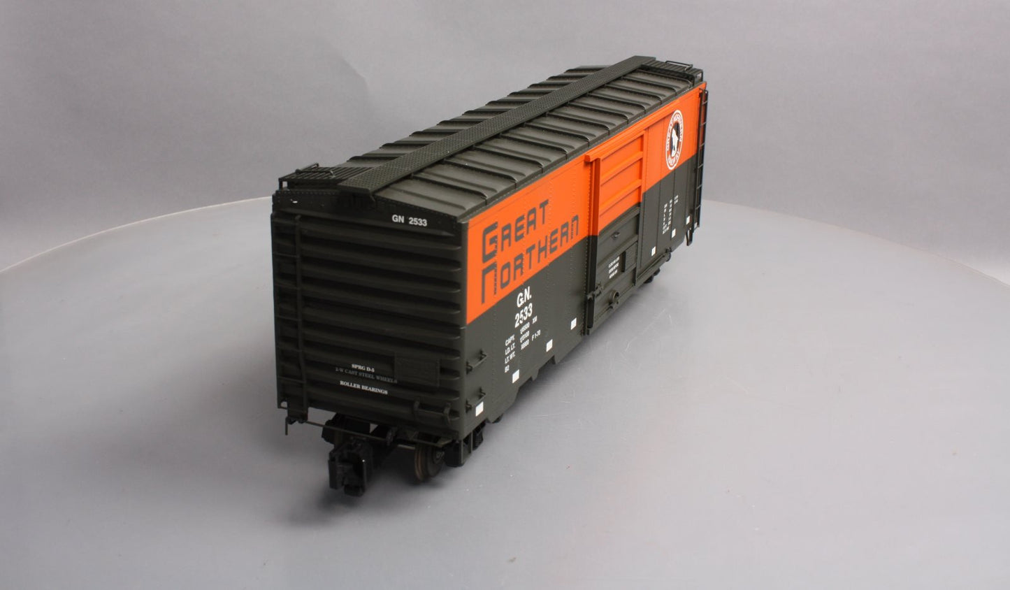 USA Trains R19205B G Great Northern 40 Ft. PS-1 Simulated Steel Box Car