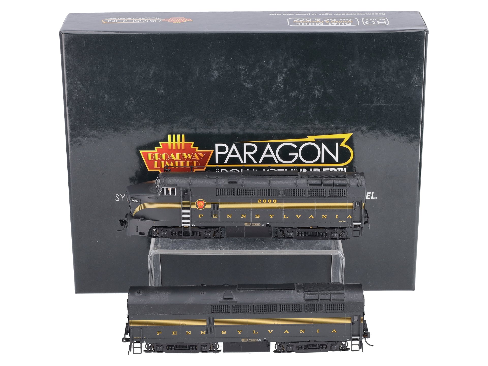 Broadway Limited 5750 HO Pennsylvania BF-16 A/B Set Diesel Loco #2000A/2000B