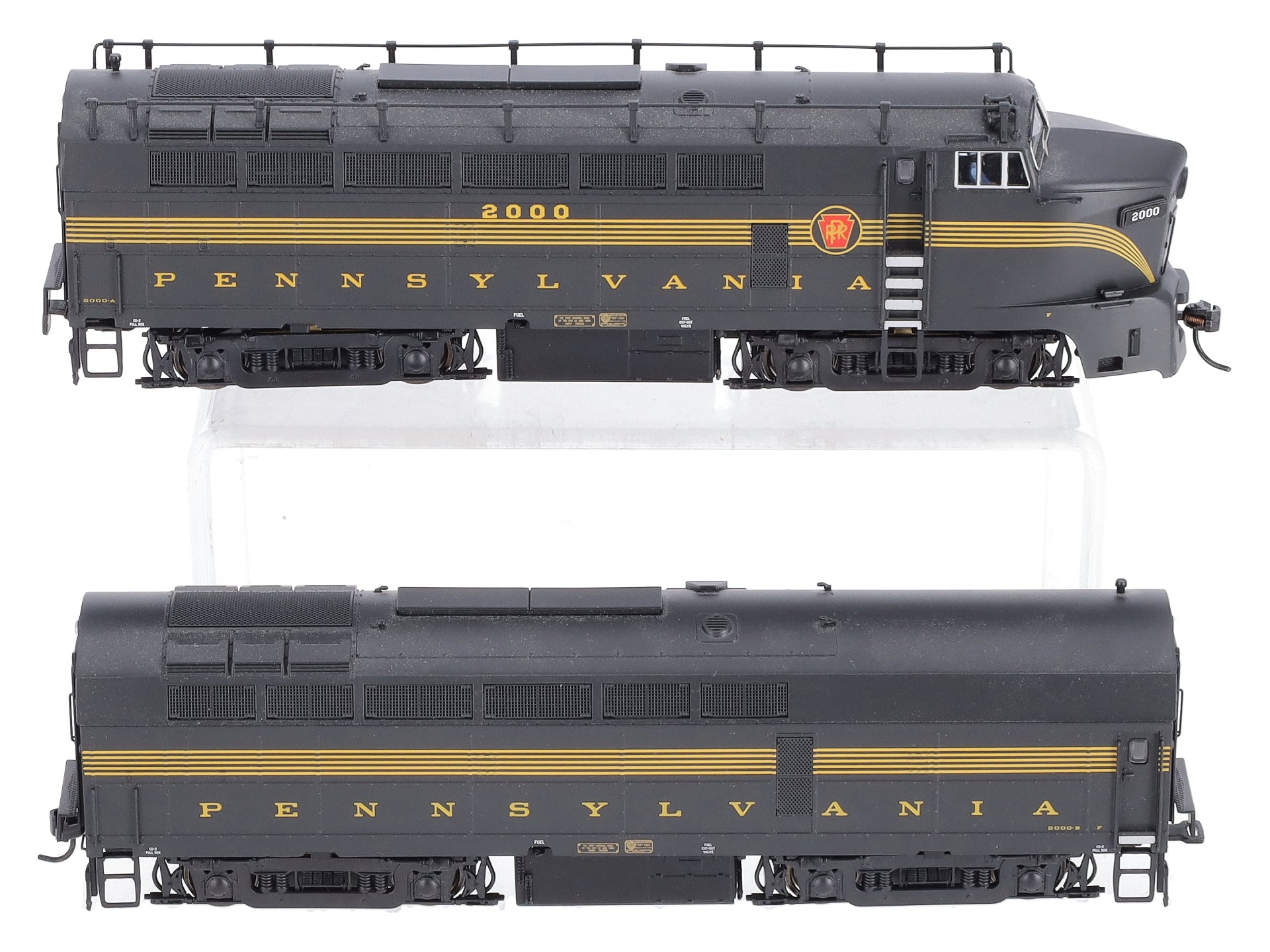 Broadway Limited 5750 HO Pennsylvania BF-16 A/B Set Diesel Loco #2000A/2000B
