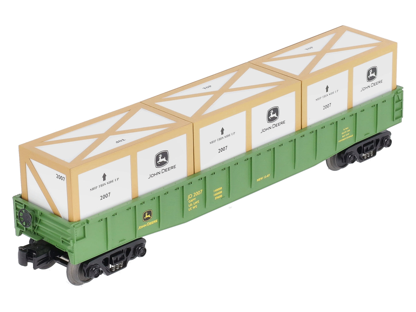 MTH 30-72003 John Deere Gondola w/Crates