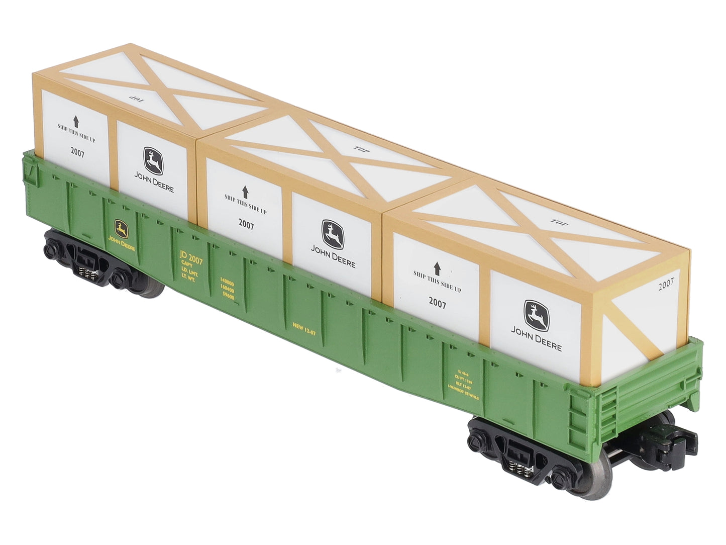 MTH 30-72003 John Deere Gondola w/Crates