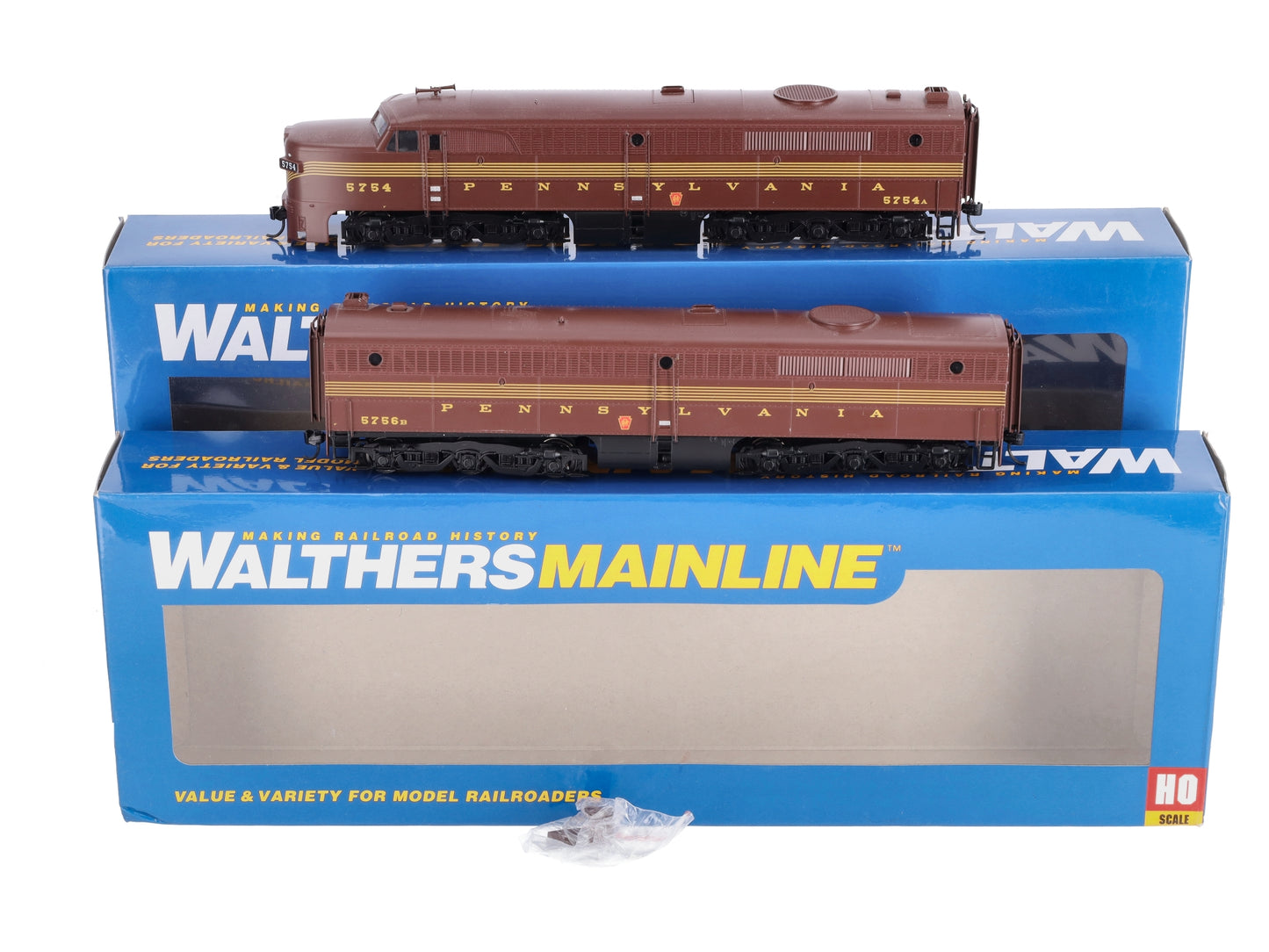 Walthers 910-20067 HO Pennsylvania PA-PB Diesel Loco Sound/DCC #5754A/#5756B