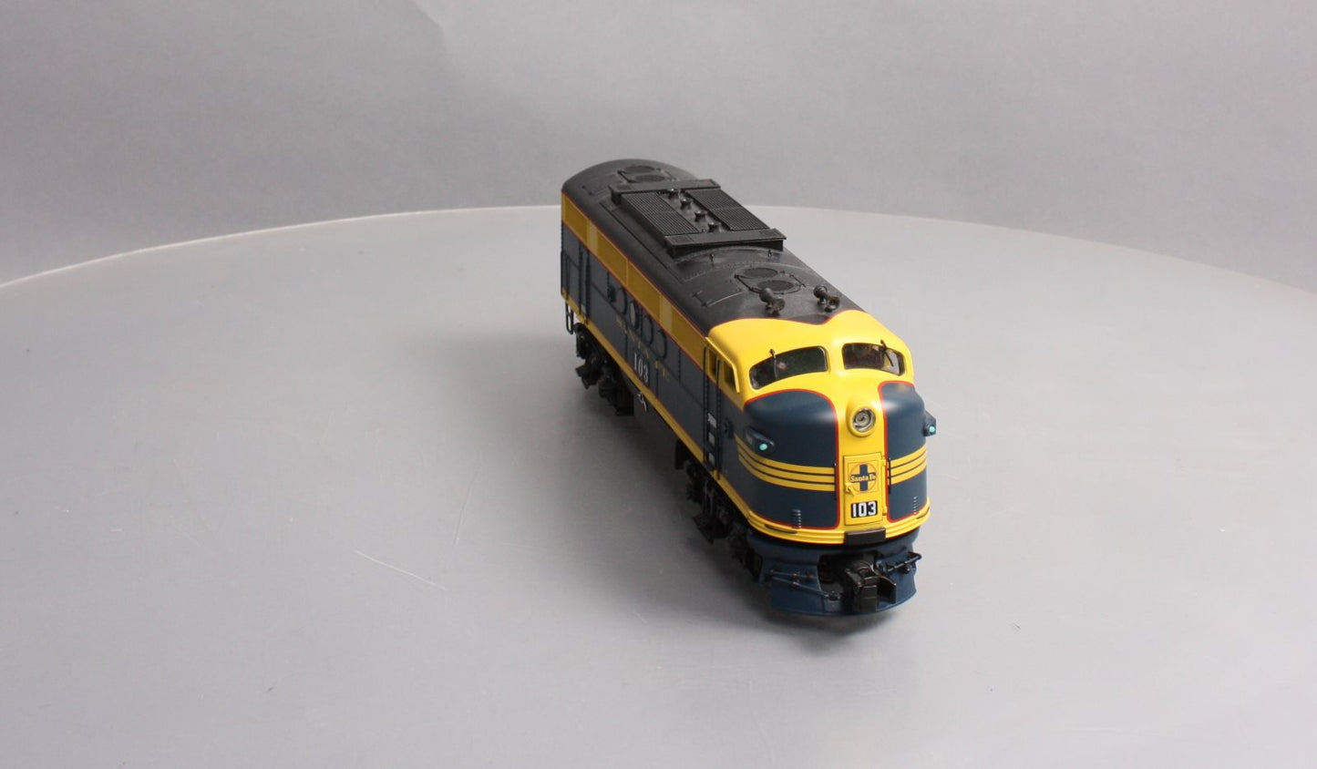 MTH 20-20626-1 Santa Fe FT A Unit Diesel Engine w/PS3 #103 (Hi-Rail Wheels)