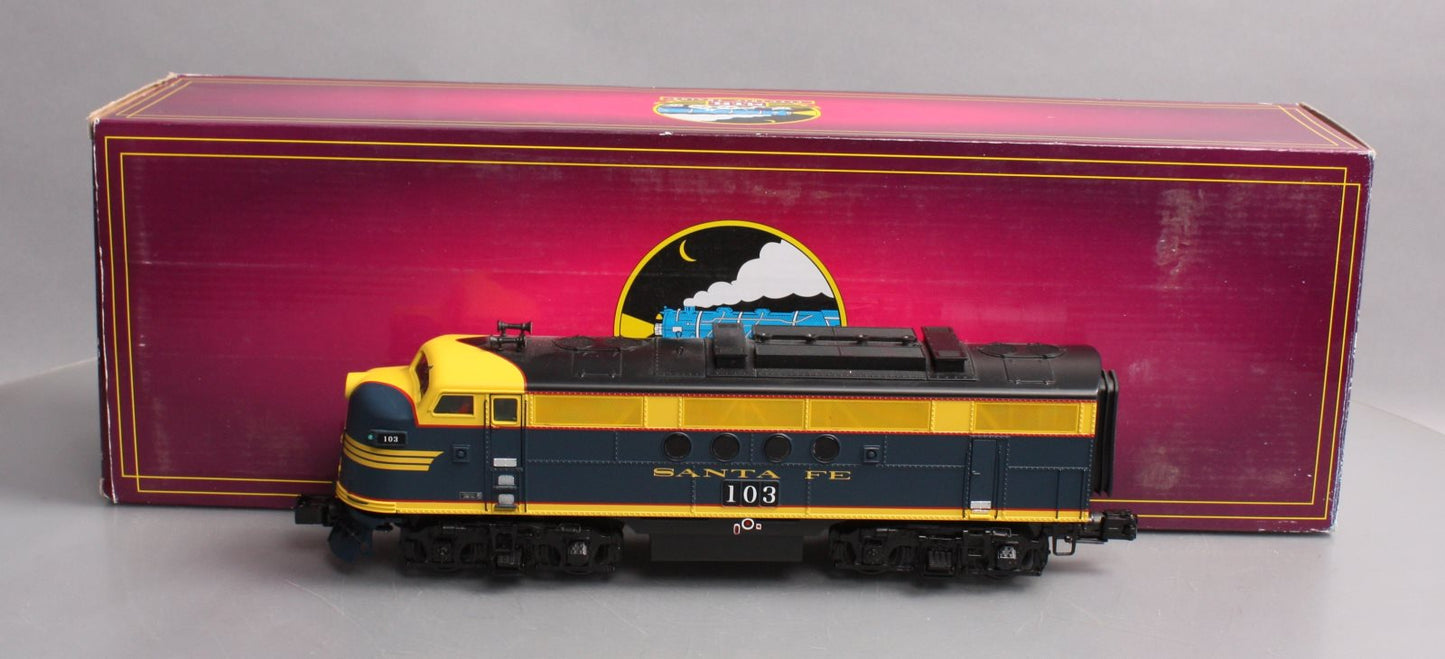 MTH 20-20626-1 Santa Fe FT A Unit Diesel Engine w/PS3 #103 (Hi-Rail Wheels)