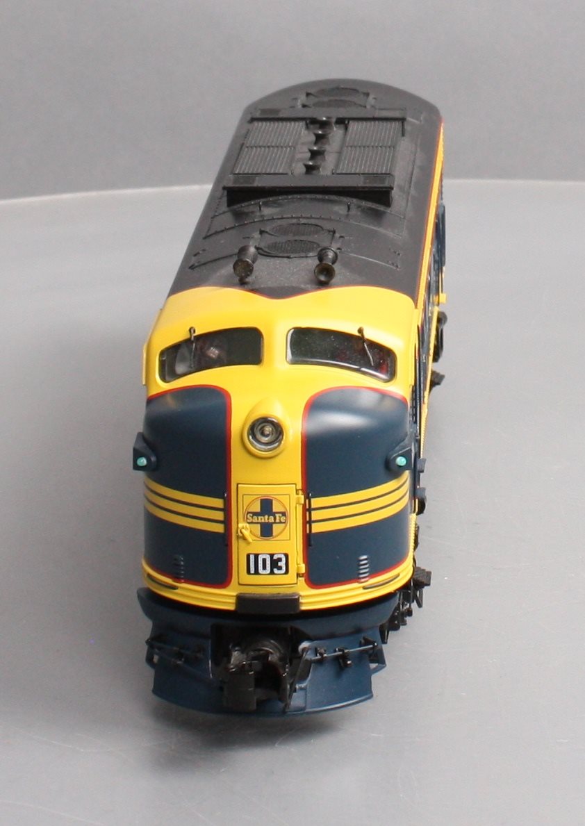 MTH 20-20626-1 Santa Fe FT A Unit Diesel Engine w/PS3 #103 (Hi-Rail Wheels)