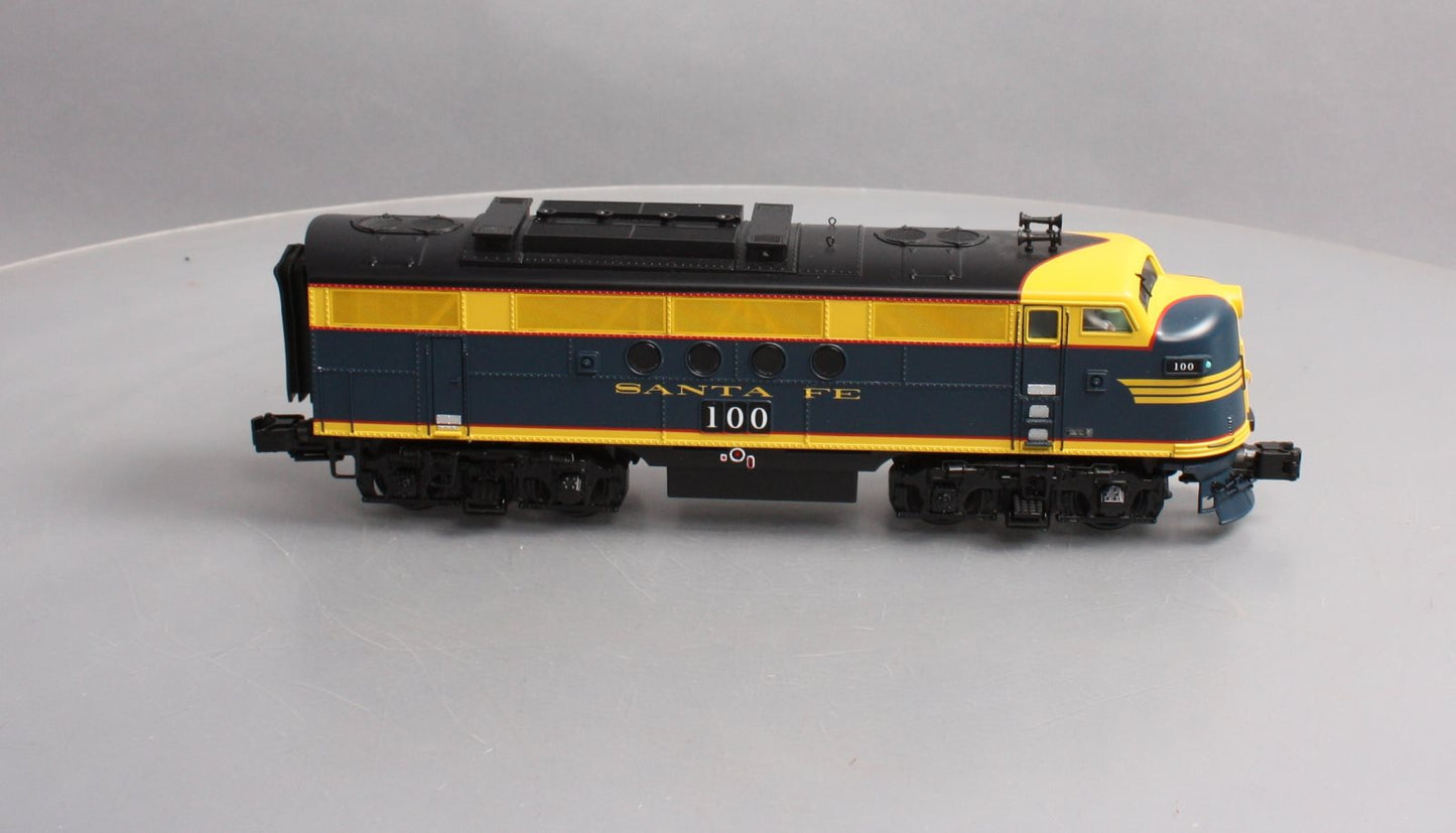 MTH 20-206251 Santa Fe FT A Unit Diesel Engine w/PS3 #100 (Hi-Rail Wheels)