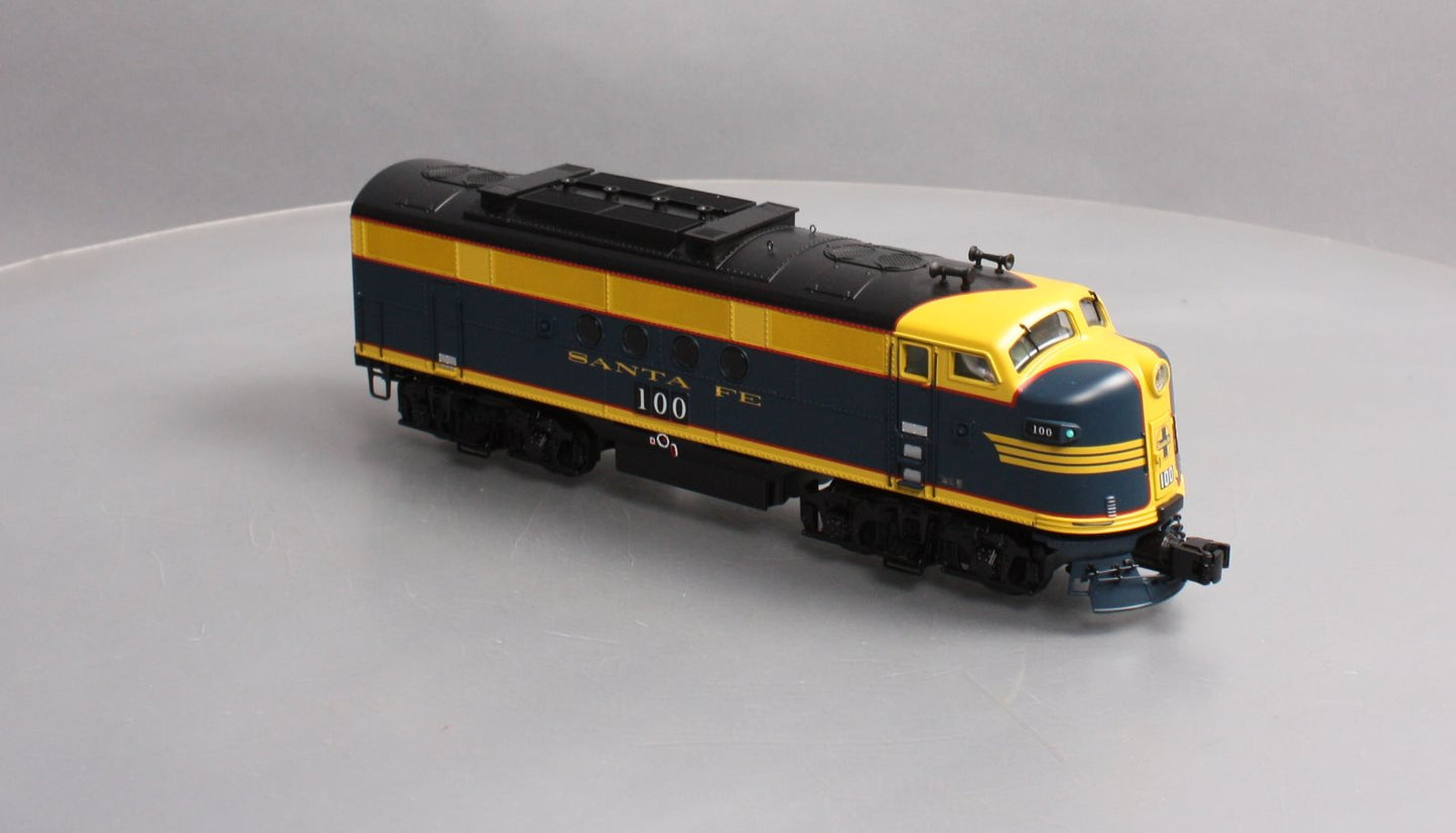 MTH 20-206251 Santa Fe FT A Unit Diesel Engine w/PS3 #100 (Hi-Rail Wheels)