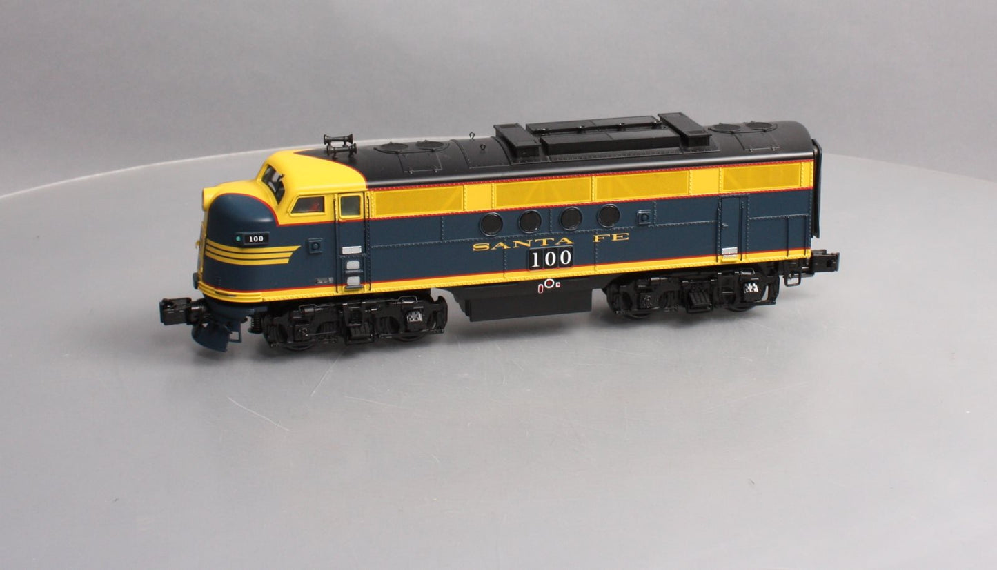 MTH 20-206251 Santa Fe FT A Unit Diesel Engine w/PS3 #100 (Hi-Rail Wheels)