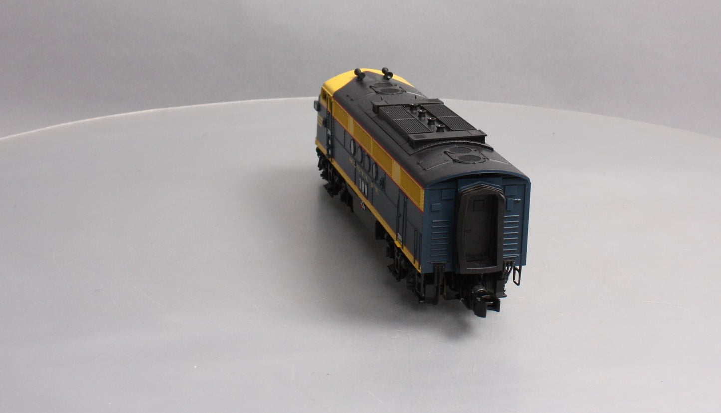 MTH 20-206251 Santa Fe FT A Unit Diesel Engine w/PS3 #100 (Hi-Rail Wheels)
