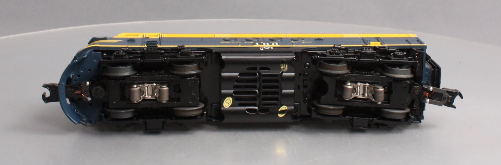 MTH 20-206251 Santa Fe FT A Unit Diesel Engine w/PS3 #100 (Hi-Rail Wheels)