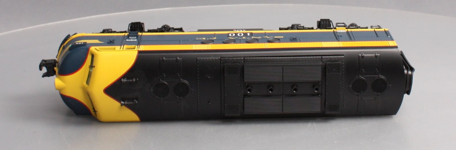 MTH 20-206251 Santa Fe FT A Unit Diesel Engine w/PS3 #100 (Hi-Rail Wheels)