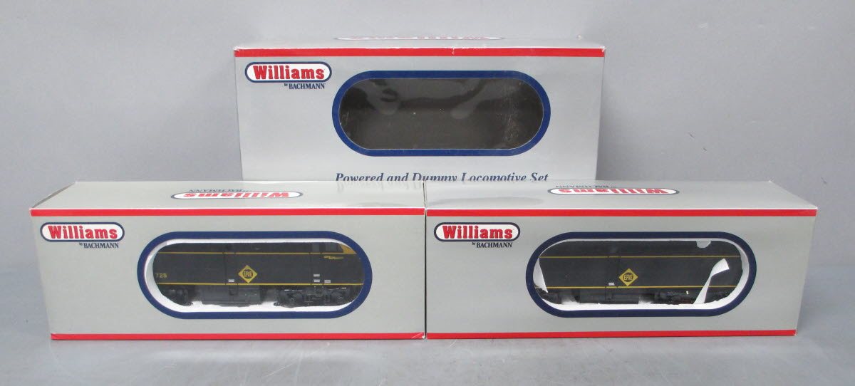 Williams 23204 O Erie ALCO FA1 - FB1 Conventional 3-Rail Diesel Loco #725A/#725B