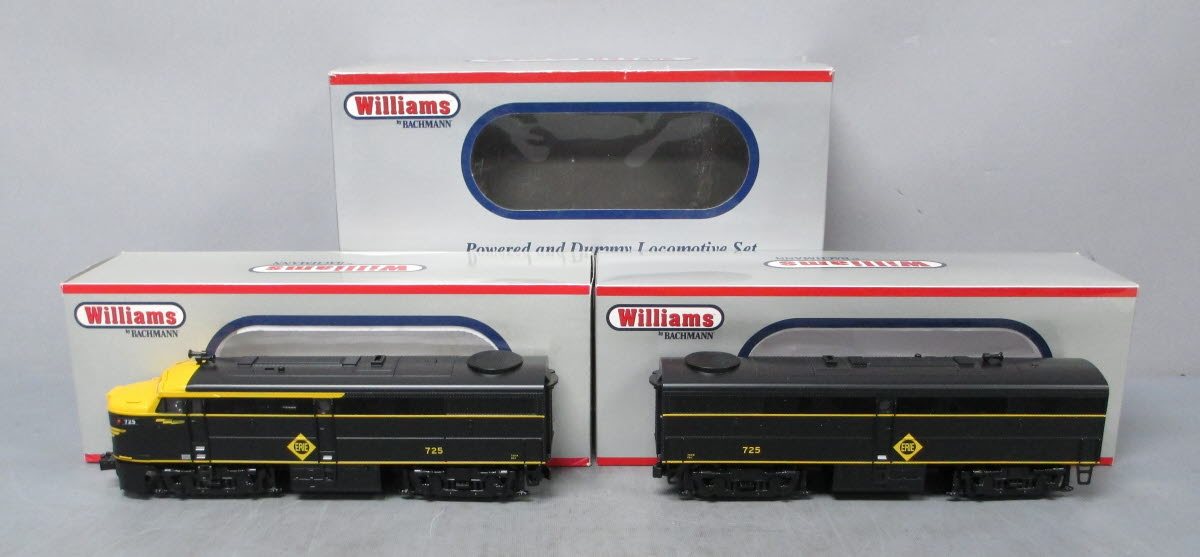 Williams 23204 O Erie ALCO FA1 - FB1 Conventional 3-Rail Diesel Loco #725A/#725B