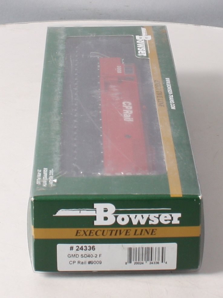 Bowser 24336 HO Scale CP Rail GMD SD40-2 #9009