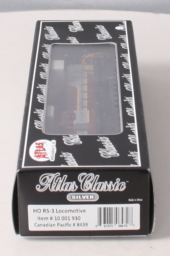 Atlas 10001930 HO Canadian Pacific Silver Series RS-3 Diesel Locomotive #8439