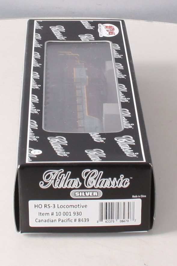Atlas 10001930 HO Canadian Pacific Silver Series RS-3 Diesel Locomotive #8439