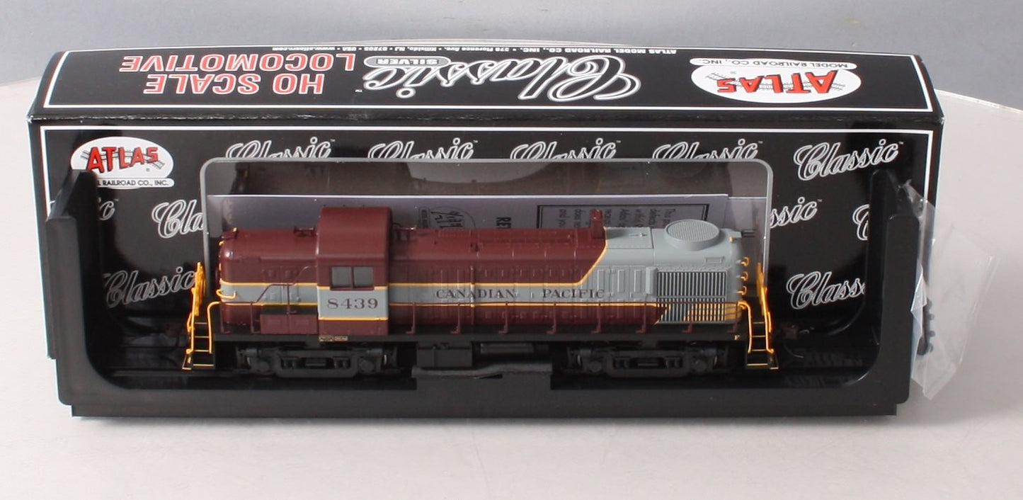 Atlas 10001930 HO Canadian Pacific Silver Series RS-3 Diesel Locomotive #8439