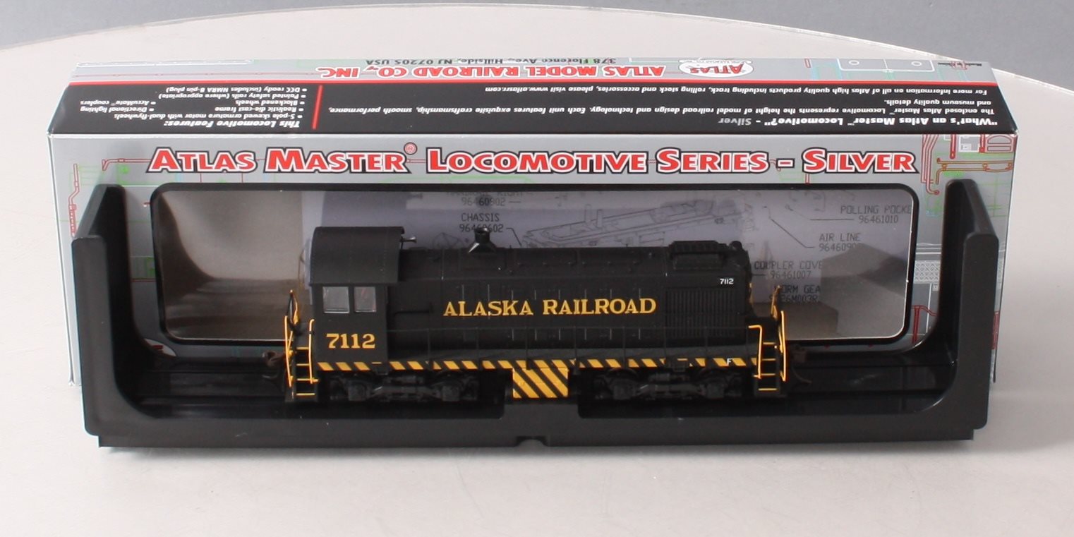 Atlas 10001887 HO Alaska Railroad Alco S2 Diesel Engine #7112