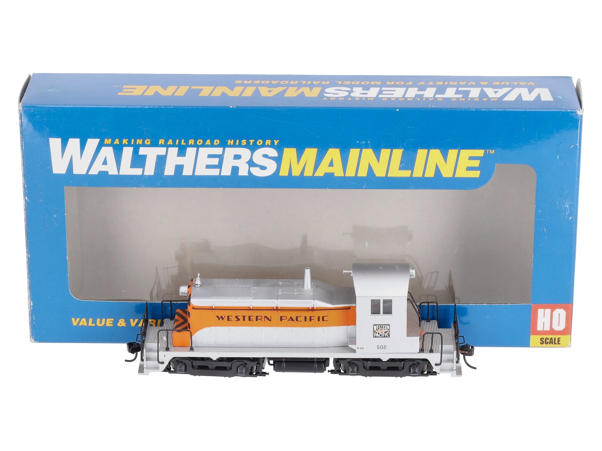 Walthers 910-9232 HO Western Pacific EMD SW1 Diesel Locomotive Standard DC #502