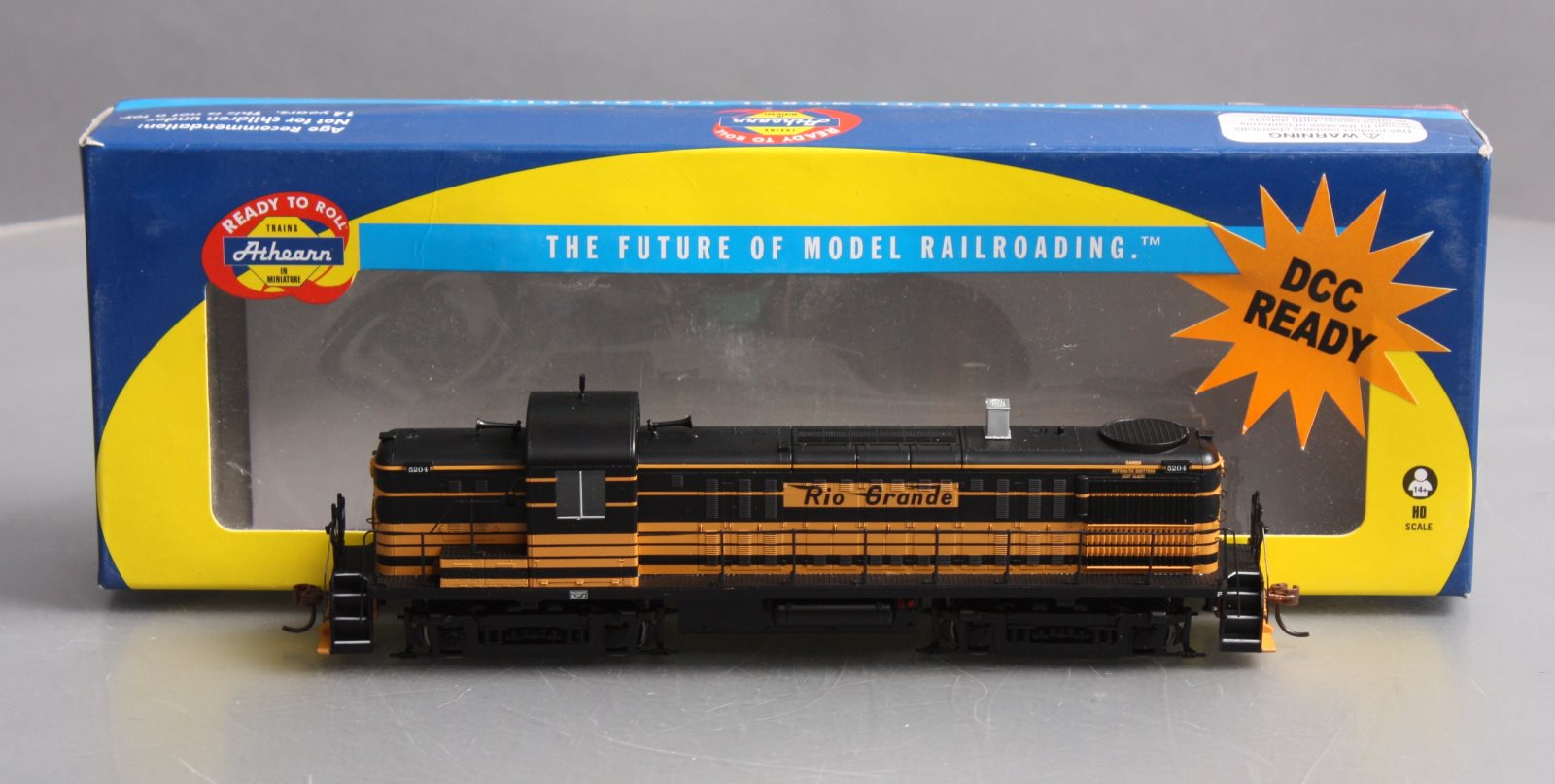 Athearn 96794 HO Denver & Rio Grande Western RTR RS3 Diesel Locomotive #5204