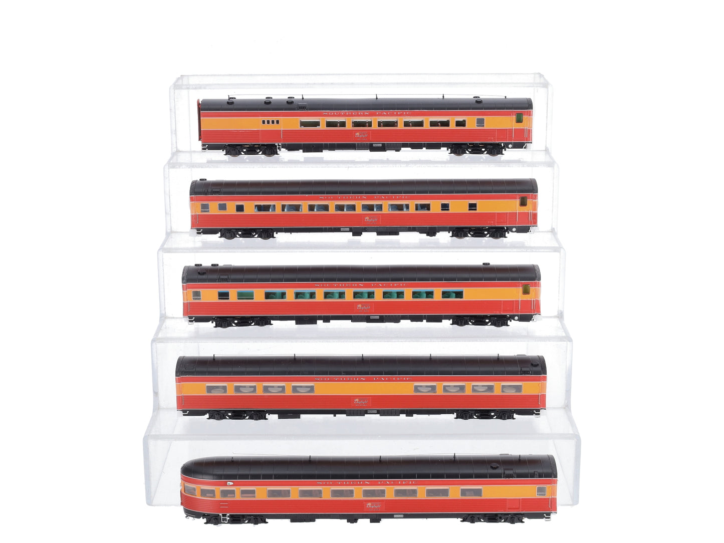 MTH 80-60029-5 HO Southern Pacific 3-Rail Passenger Car Set (Set of 5)