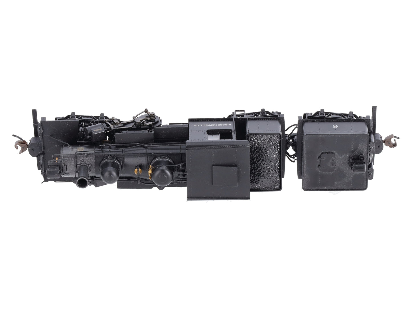 Bachmann 82903 HO 70t 3-Truck Climax Moore-Keppel #6 DCC