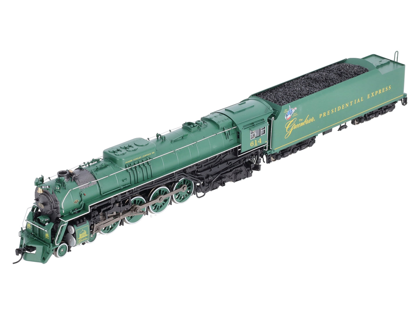 Broadway Limited 4909 HO C&O J3a 4-8-4 Steam Loco Paragon3 Sound/DC/DCC #614