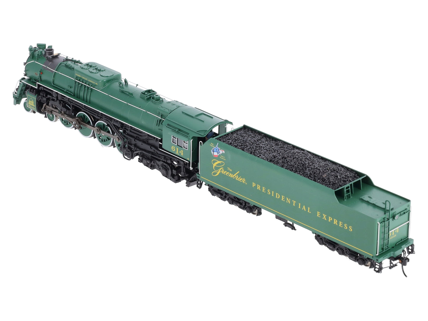 Broadway Limited 4909 HO C&O J3a 4-8-4 Steam Loco Paragon3 Sound/DC/DCC #614