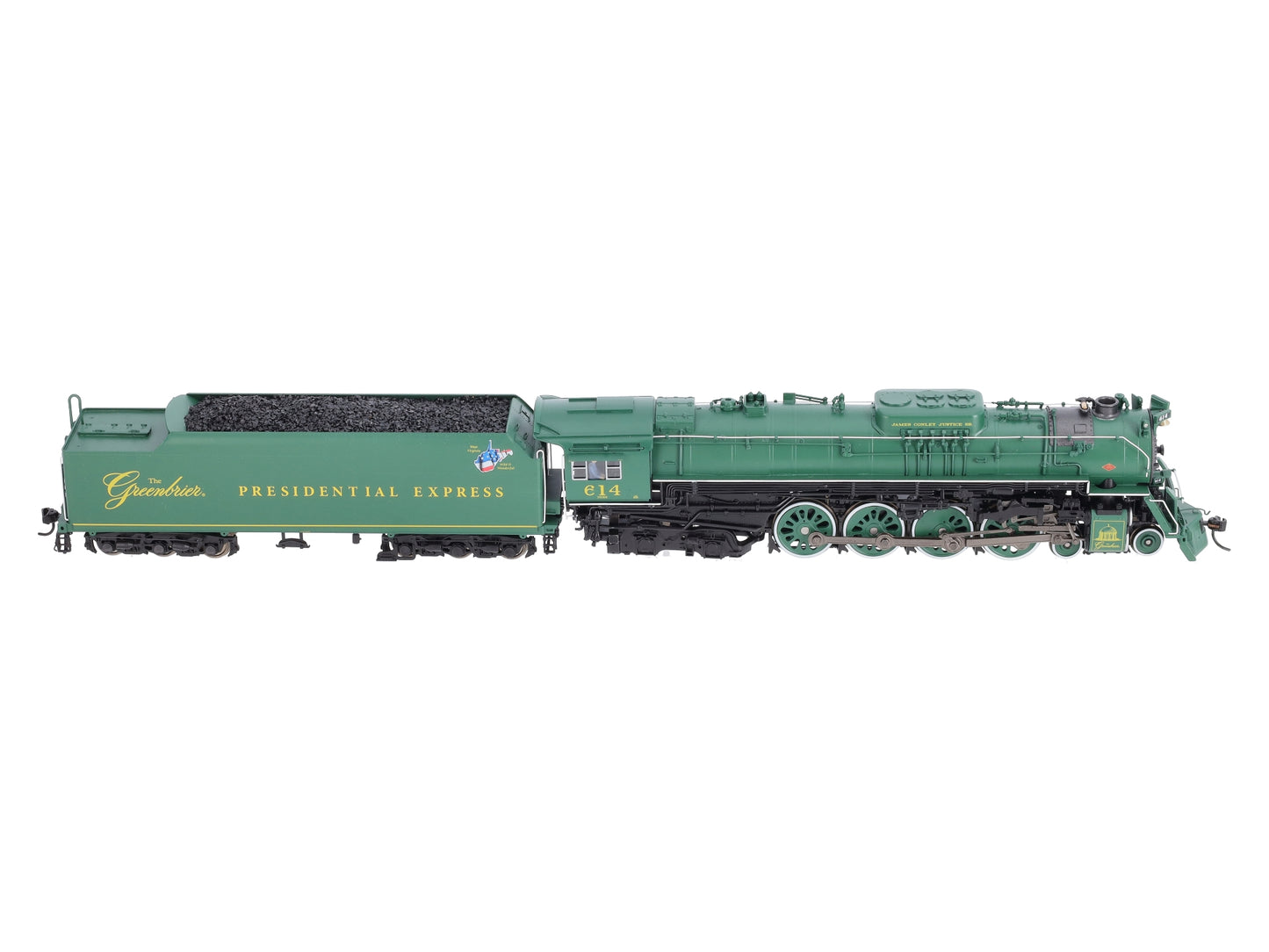 Broadway Limited 4909 HO C&O J3a 4-8-4 Steam Loco Paragon3 Sound/DC/DCC #614