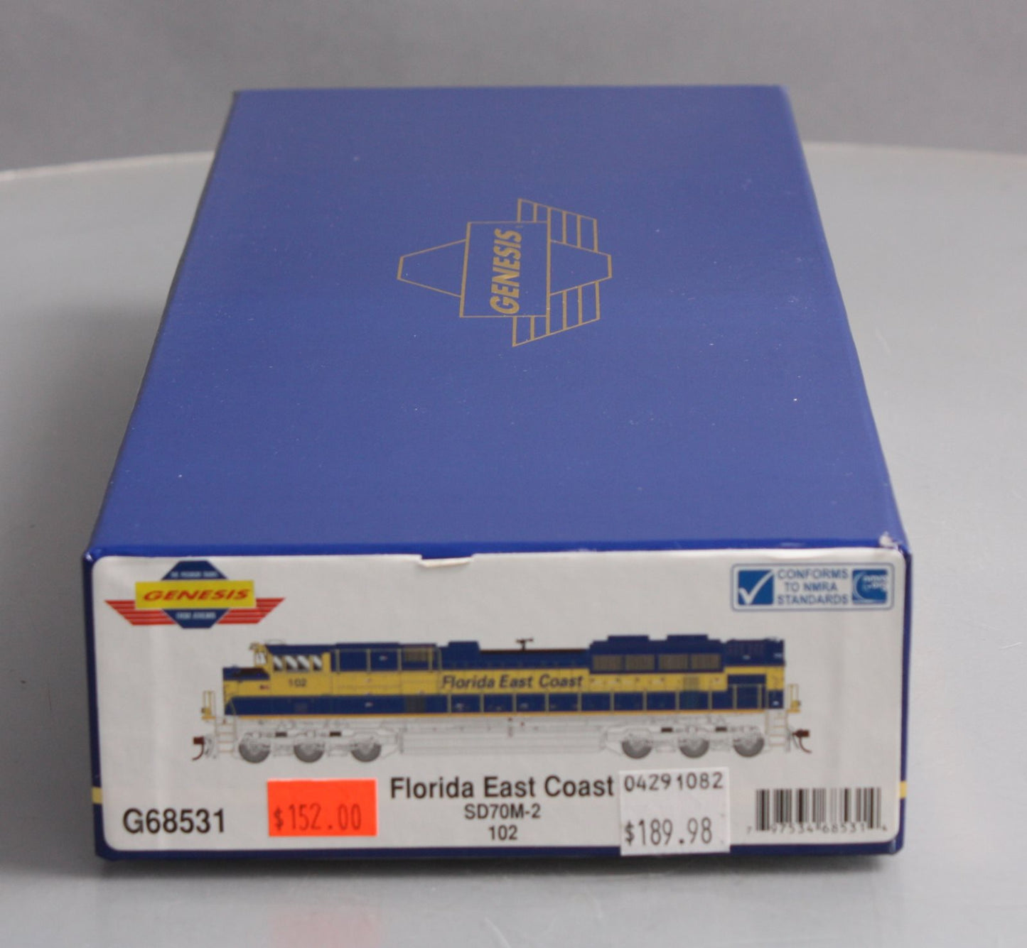 Athearn G68531 HO Florida East Coast SD70M-2 Diesel Locomotive #102