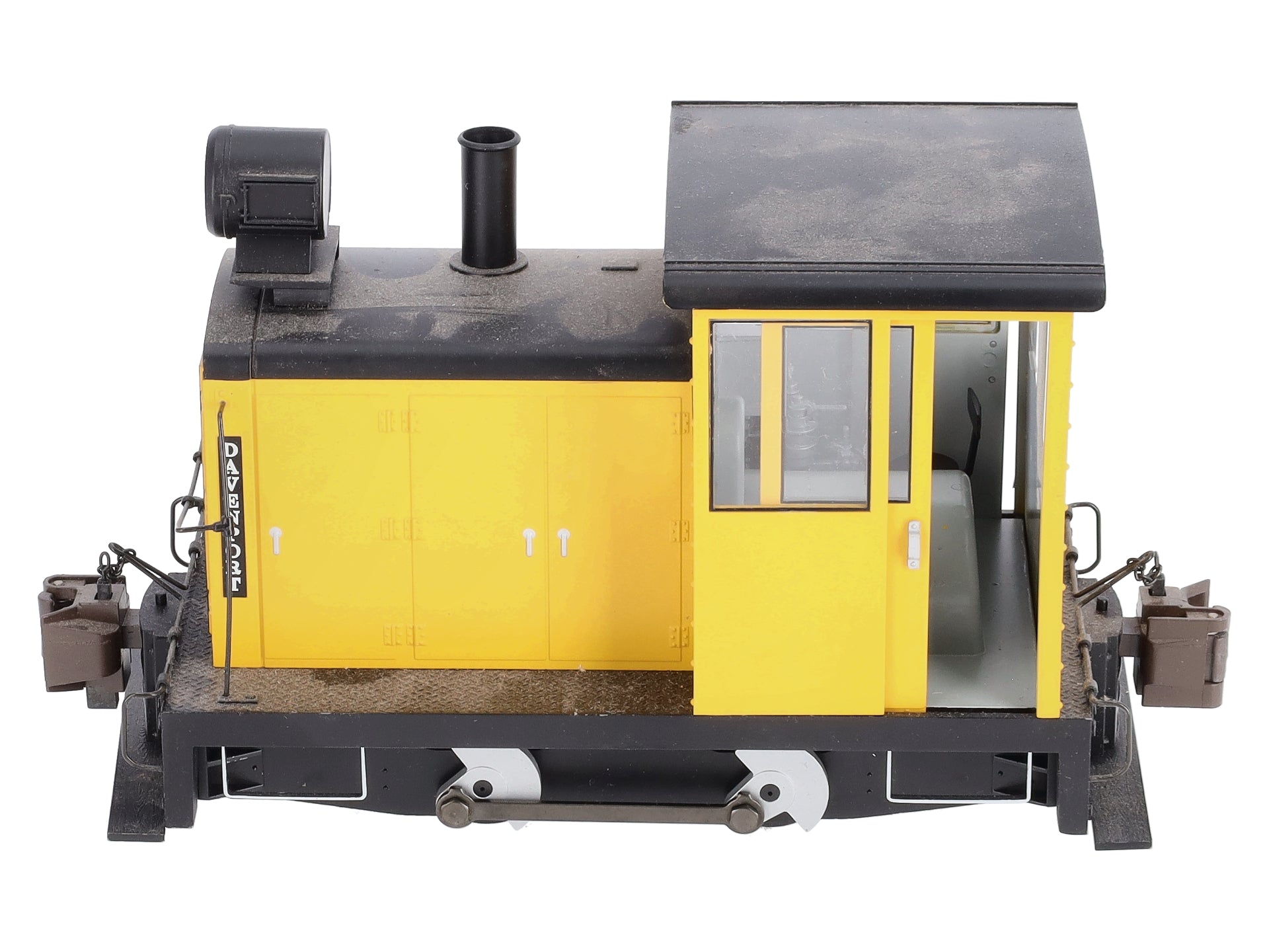 Bachmann 91396 Yellow Davenport 0-4-0 Steam Locomotive w/DCC – Trainz
