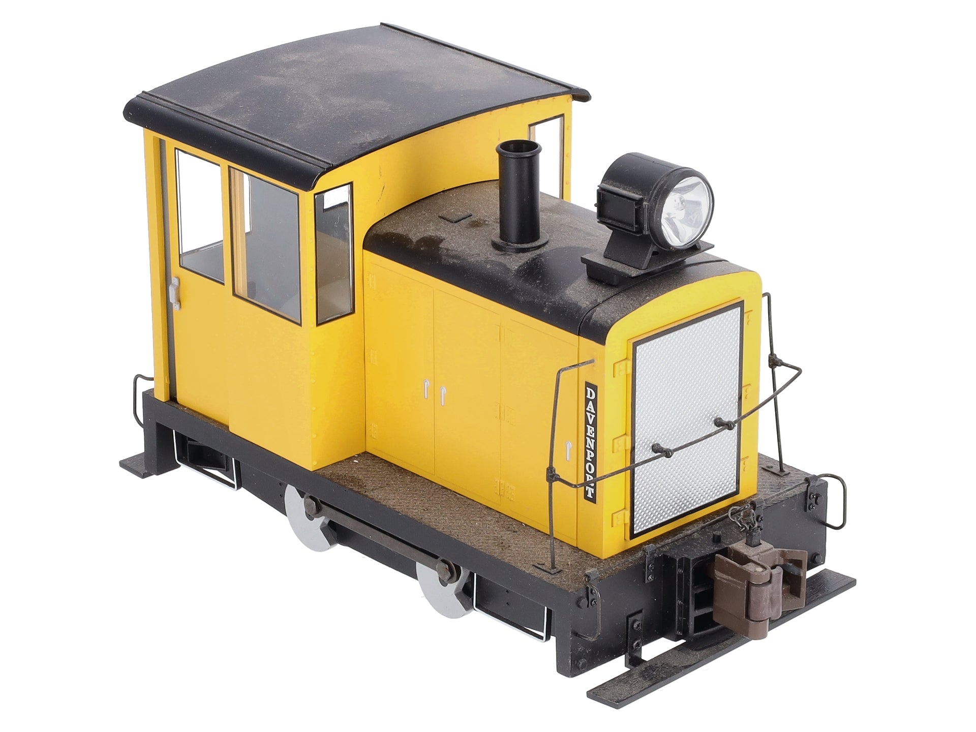 Bachmann 91396 Yellow Davenport 0-4-0 Steam Locomotive w/DCC – Trainz