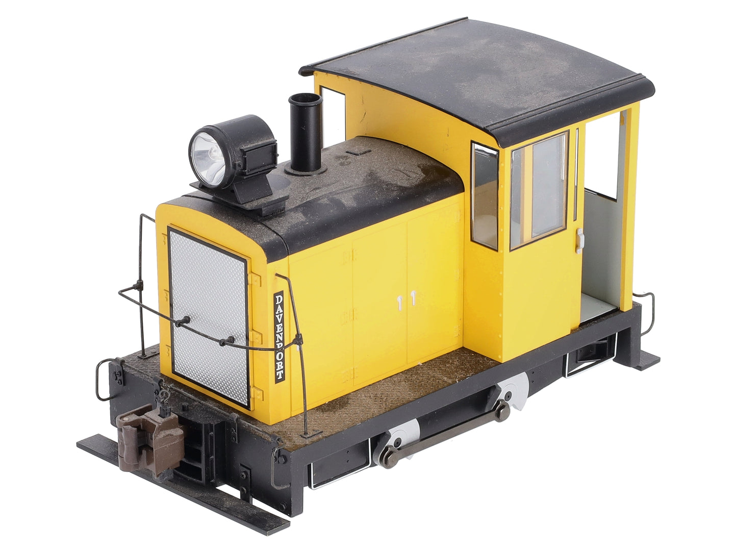 Bachmann 91396 Yellow Davenport 0-4-0 Steam Locomotive w/DCC