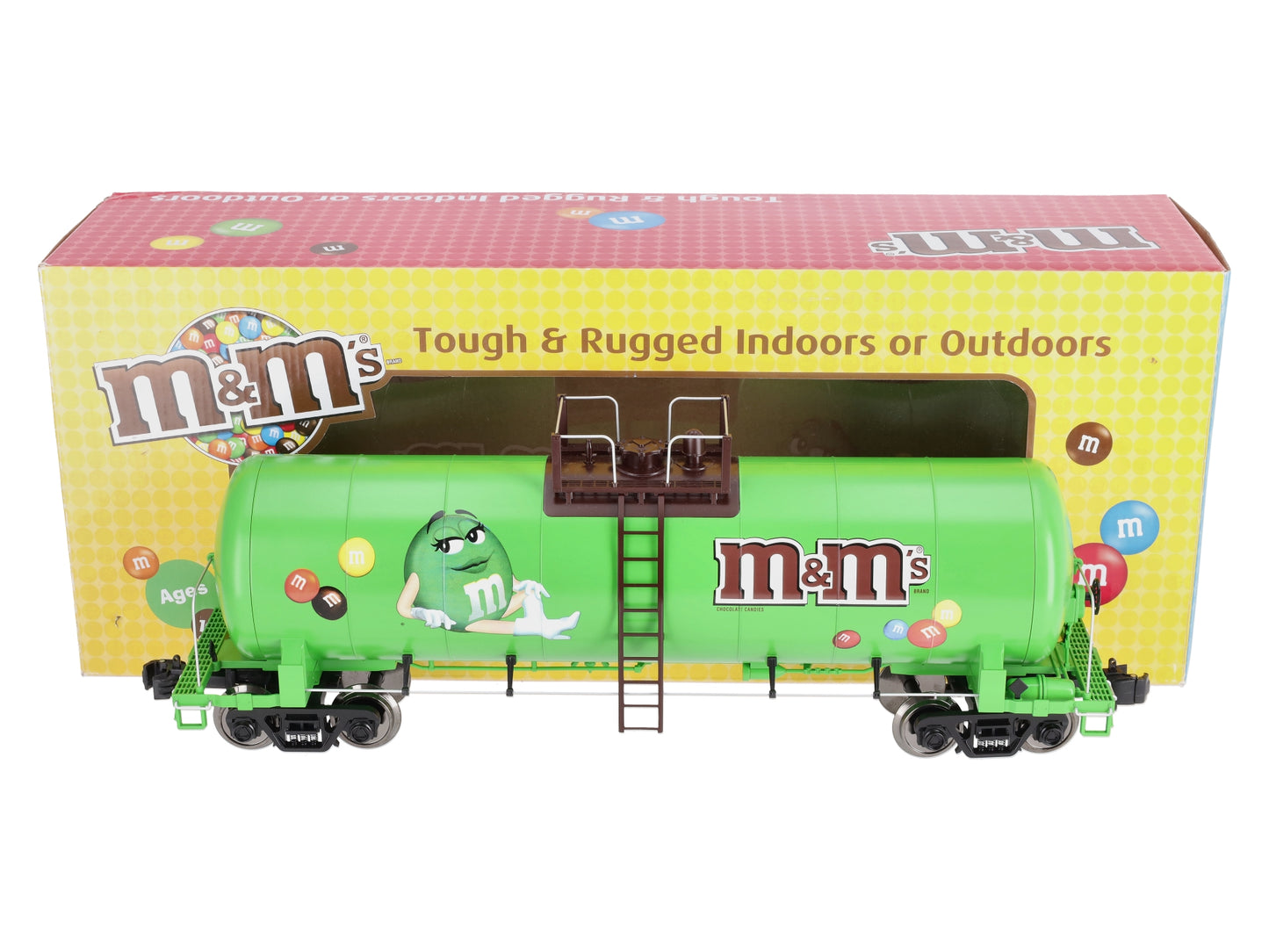 MTH 70-73031 G Scale M&Ms Unibody Tank Car