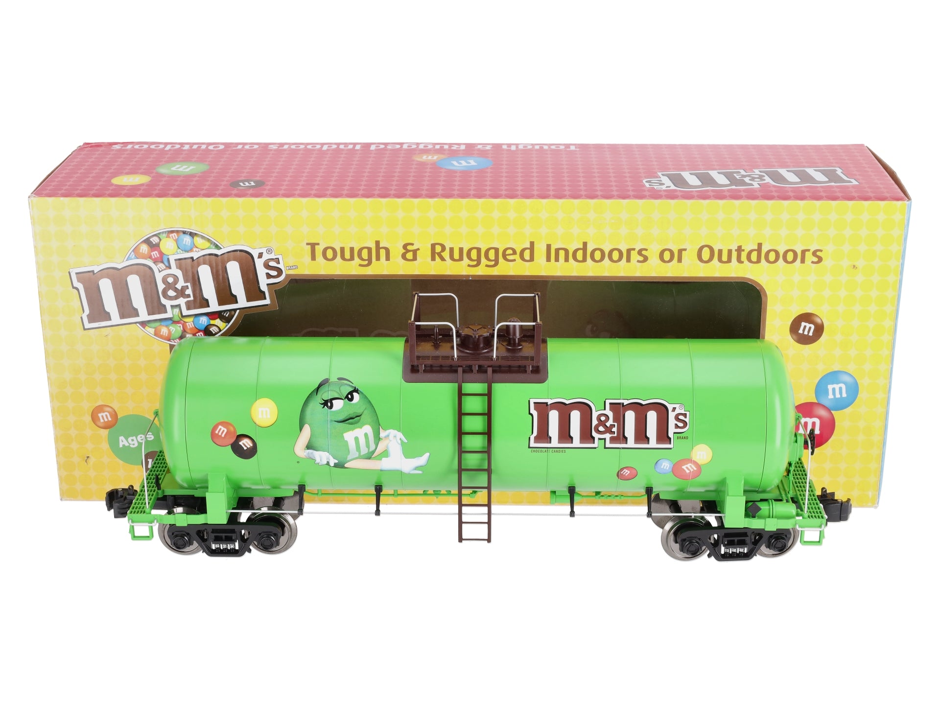 MTH 70-73031 G Scale M&Ms Unibody Tank Car