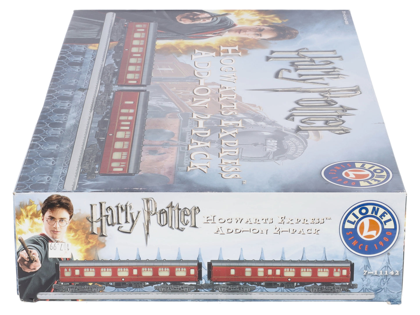 Lionel 7-11142 O Gauge Hogwarts Express Passenger Car Add-On 2-Pack