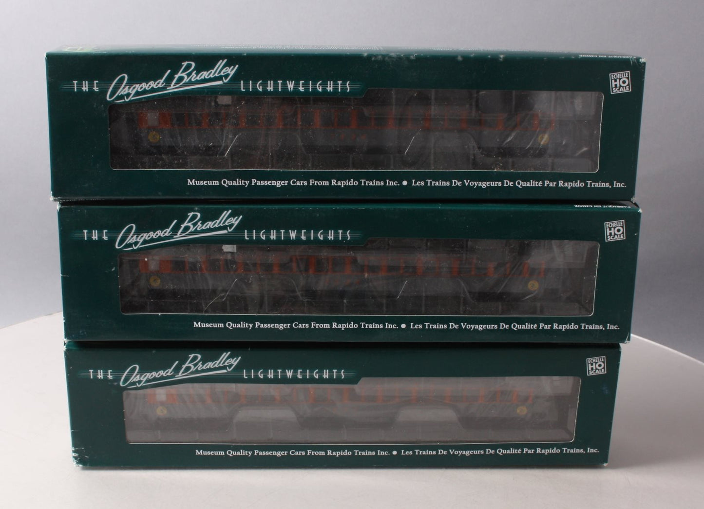 Rapido Trains 109066 HO Long Island Rail Road Lightweight 10-Window Coaches (3)