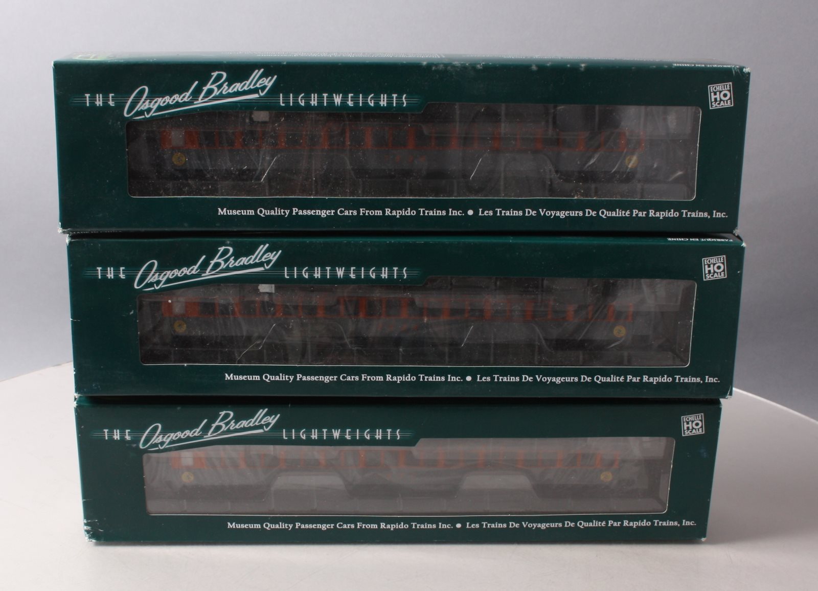 Rapido Trains 109066 HO Long Island Rail Road Lightweight 10-Window Coaches (3)