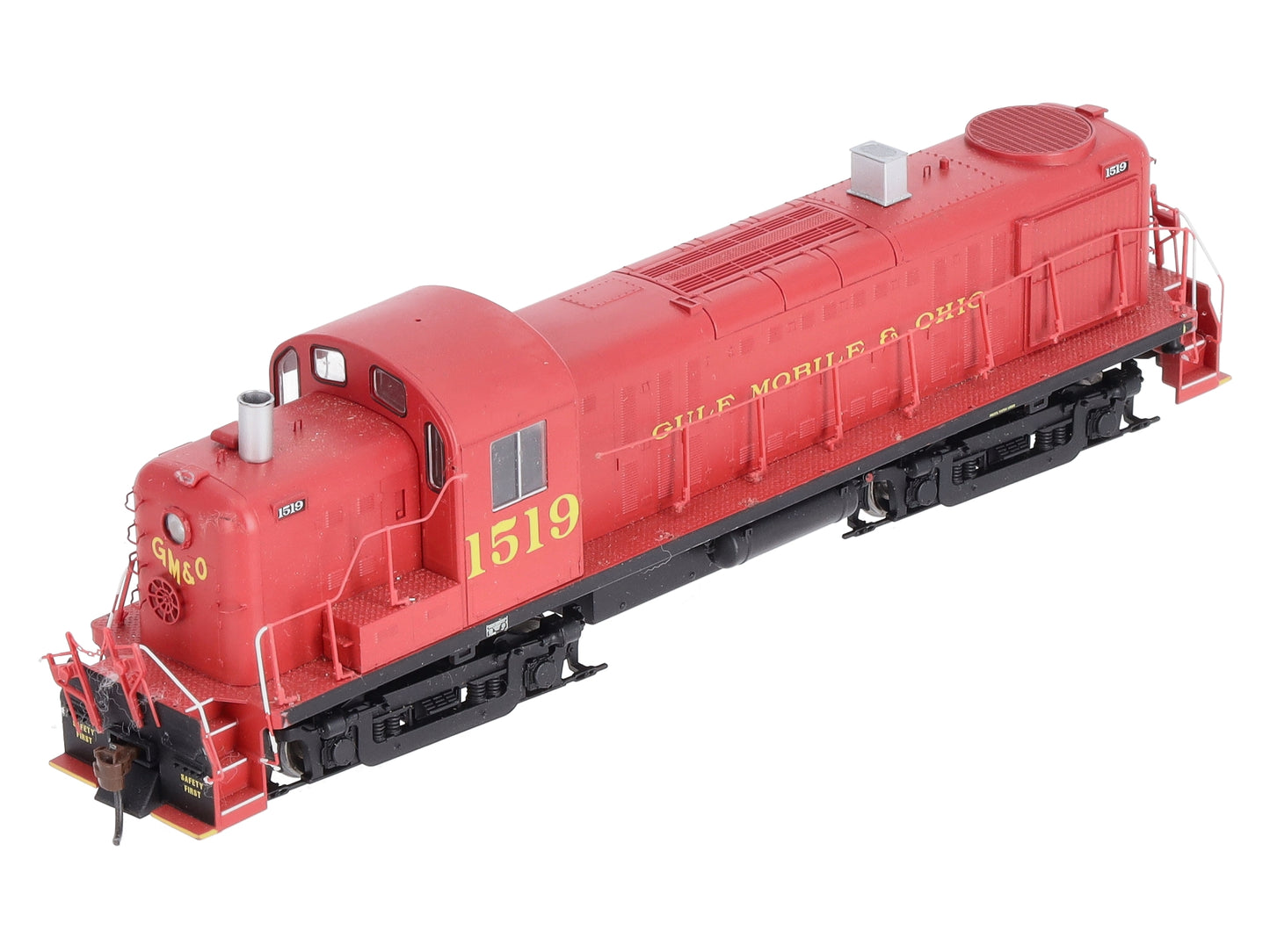 Athearn 96783 HO Gulf Mobile and Ohio RS3 Locomotive #1519 (Dual Servive/Red)