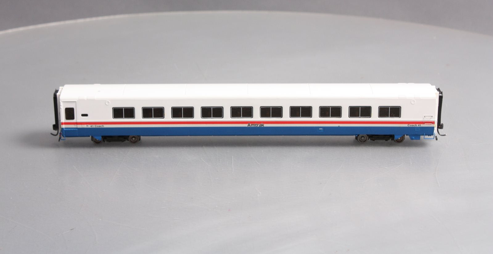 Rapido Trains 108011 HO Scale Amtrak Super Continental Line LRC Coach Car #41