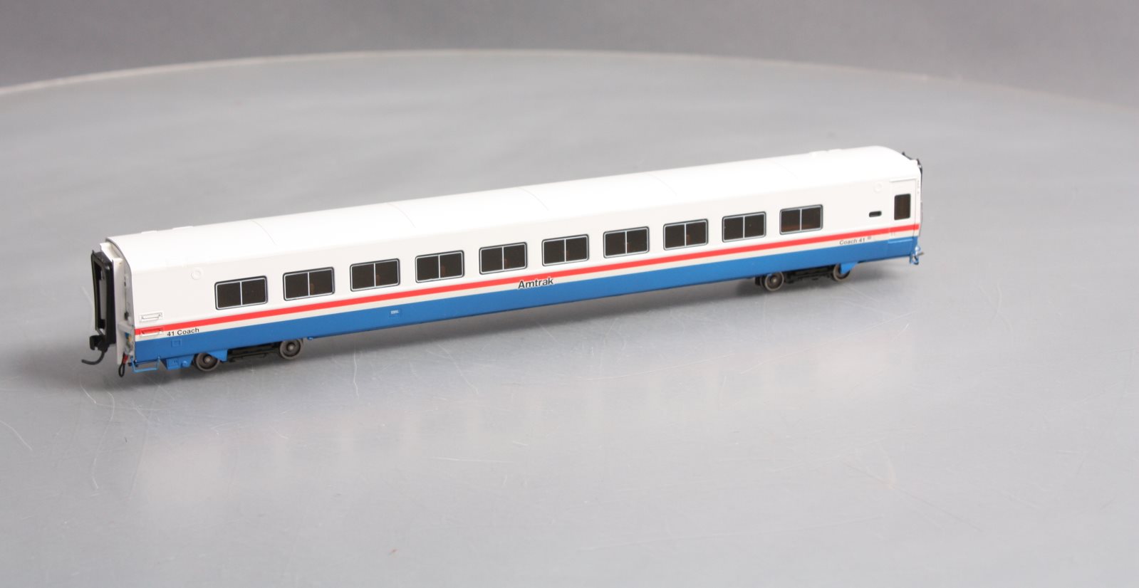 Rapido Trains 108011 HO Scale Amtrak Super Continental Line LRC Coach Car #41