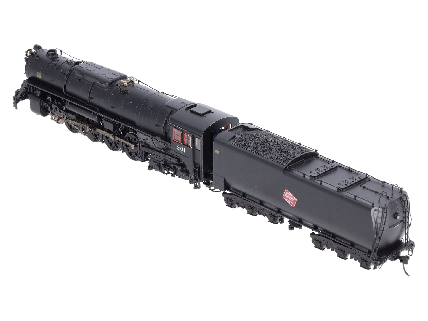 Broadway Limited 6490 HO Milwaukee S3 4-8-4 Steam Locomotive P4 DCC/Sound #261