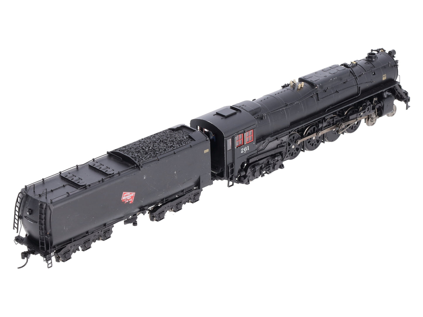 Broadway Limited 6490 HO Milwaukee S3 4-8-4 Steam Locomotive P4 DCC/Sound #261