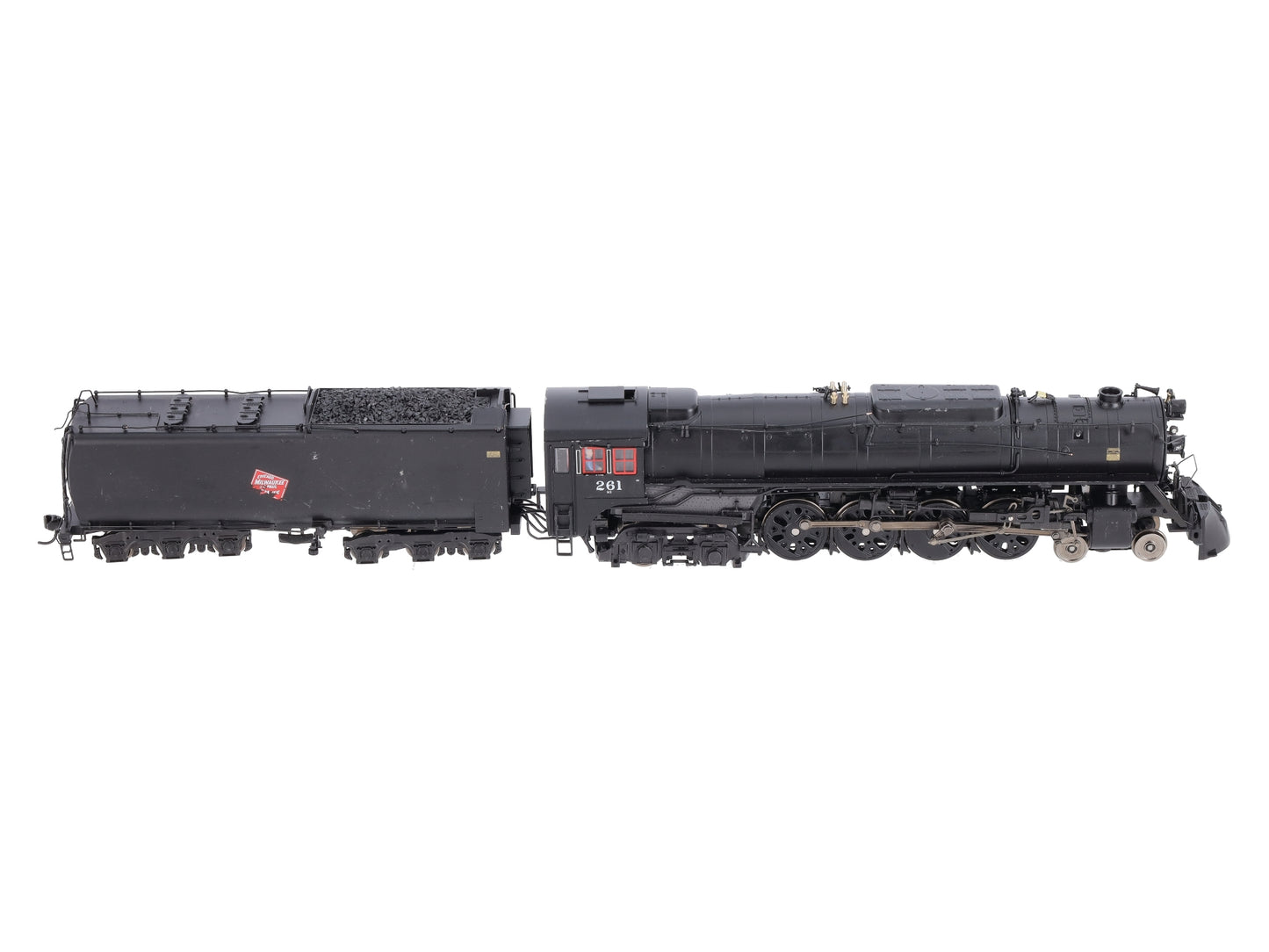 Broadway Limited 6490 HO Milwaukee S3 4-8-4 Steam Locomotive P4 DCC/Sound #261