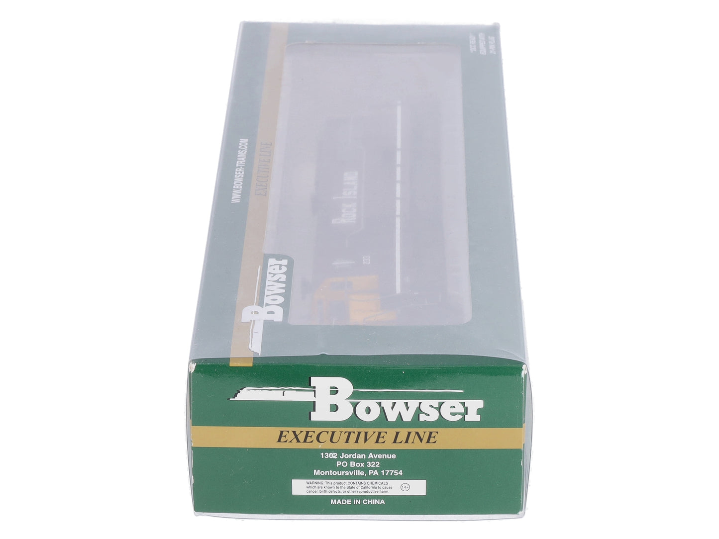 Bowser 23825 HO Scale Rock Island GE U25B Powered Diesel Engine #233