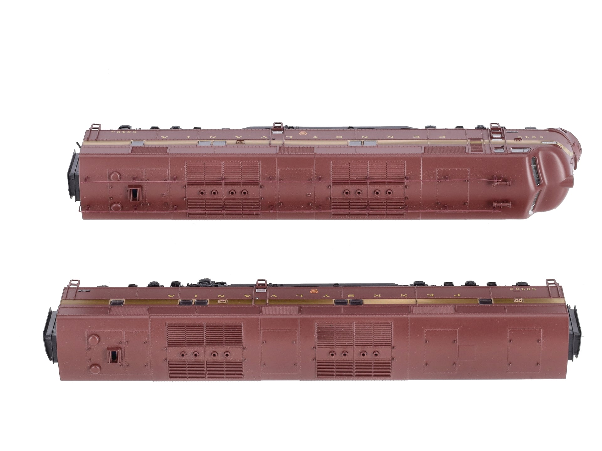 Broadway Limited 731 HO PRR E-7 AB Diesel Locomotive Set  #5840A, #5840B w DCC