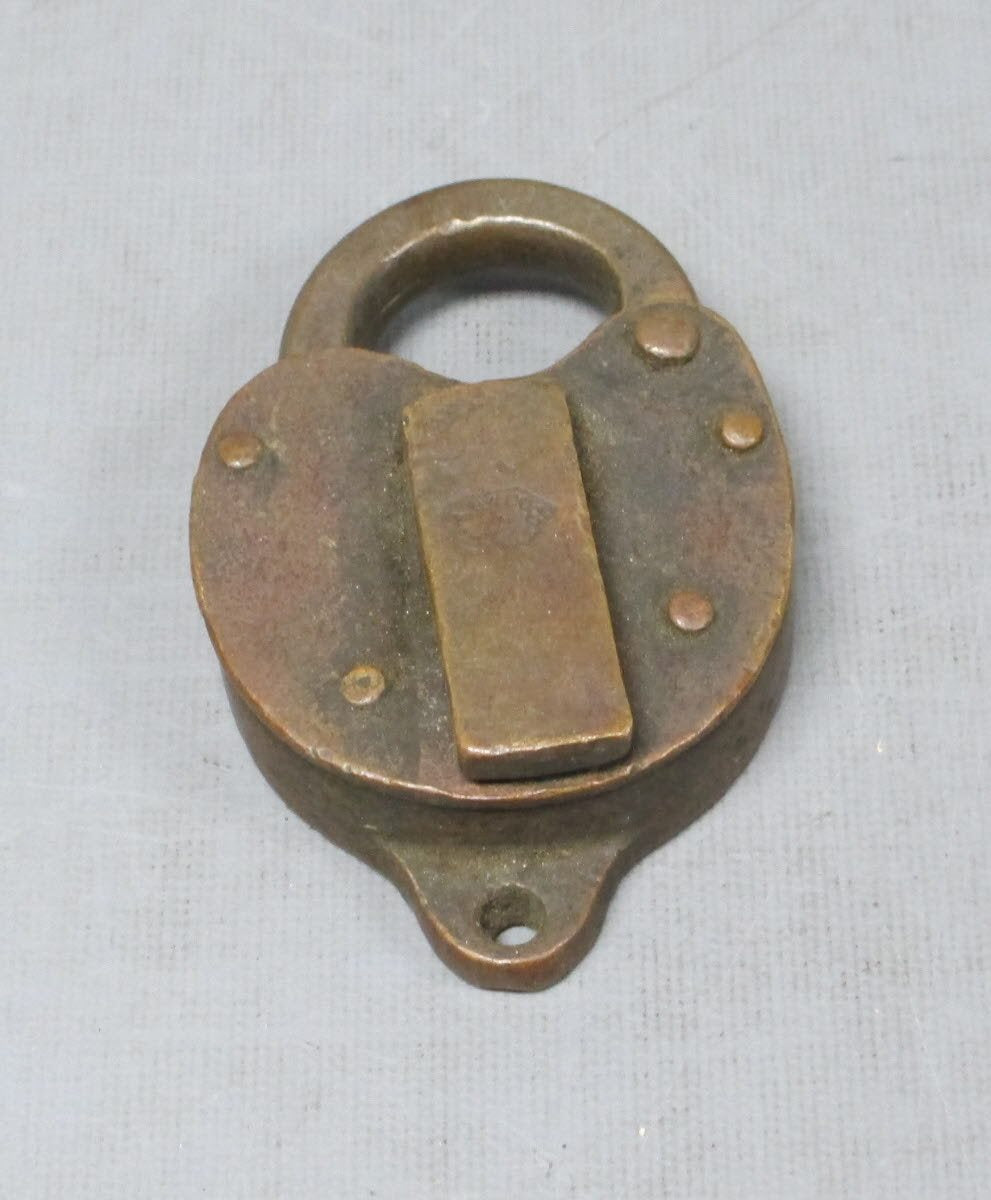 A&W Co. CNS&MRR Vintage Railroad Lock VG